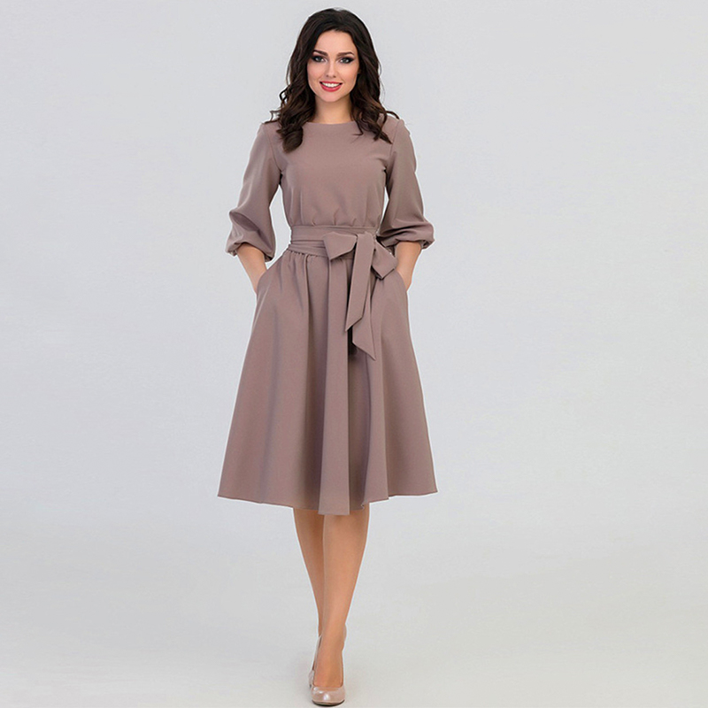 QRWR Summer Autumn Women Dress 2021 Solid Color High Waist A Line Ladies Midi Dresses Casual Puff Sleeve Vintage Dress Women, 02
QRWR Summer Autumn Women Dress 2021 Solid Color High Waist A Line Ladies Midi Dresses Casual Puff Sleeve Vintage Dress Women, 02