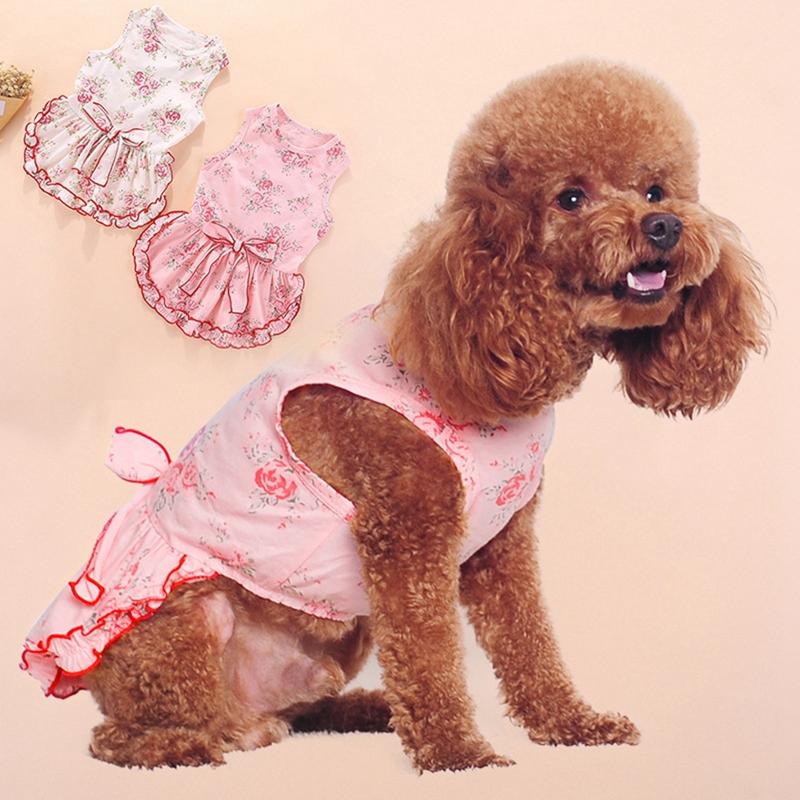Dog Apparel Floral Bow Lace Vest Dress Collar Pet Summer Wearing Costume Classical Cute Cotton Chiffon Decor For Girls Birthday
Dog Apparel Floral Bow Lace Vest Dress Collar Pet Summer Wearing Costume Classical Cute Cotton Chiffon Decor For Girls Birthday