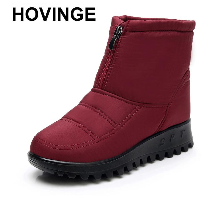 Boots HOVINGEWinter YAERNI Waterproof Non-slip Brand Women Mother's Casual Cotton Winter BootsE025, Black
Boots HOVINGEWinter YAERNI Waterproof Non-slip Brand Women Mother's Casual Cotton Winter BootsE025, Black