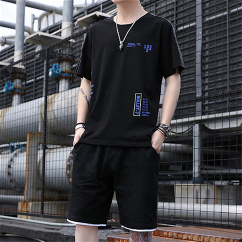 Tracksuits Designer Male Pocket Tshirts Pants 2pcs Clothing Sets Gradient Summer Short Sleeve Mens Suits Fashion Casual Entertainment, Gray
Tracksuits Designer Male Pocket Tshirts Pants 2pcs Clothing Sets Gradient Summer Short Sleeve Mens Suits Fashion Casual Entertainment, Gray