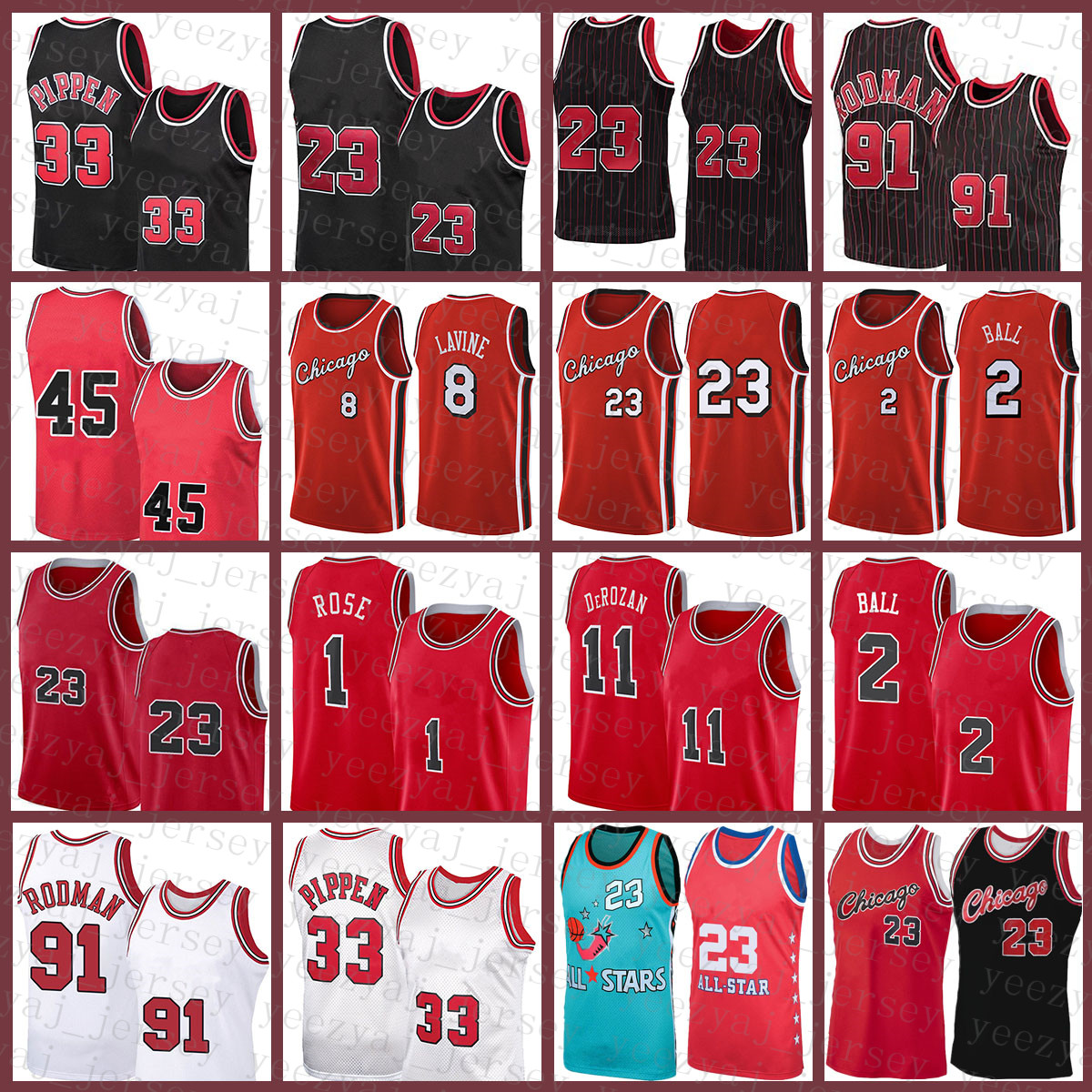 Chicagos Basketball Jersey Bull 23 9 45 MJ Lonzo 2 Ball Mens Zach 8 LaVine Demar 11 DeRozan Derrick 1 Rose Scottie 33 Pippen Dennis 91 Rodman Ivory, Mens jersey
Chicagos Basketball Jersey Bull 23 9 45 MJ Lonzo 2 Ball Mens Zach 8 LaVine Demar 11 DeRozan Derrick 1 Rose Scottie 33 Pippen Dennis 91 Rodman Ivory, Mens jersey