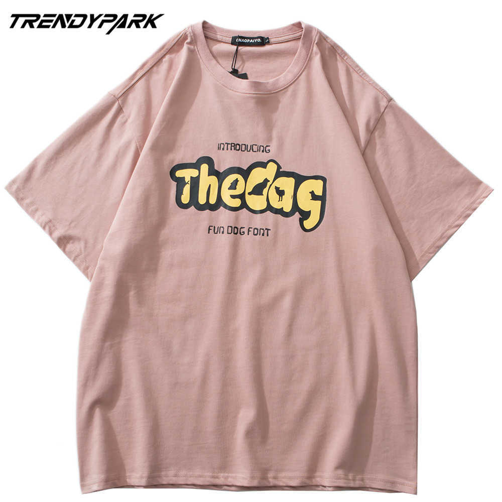 Men's T-shirt Creative Letters Summer Short Sleeve Printed Tee Oversized Cotton Casual Harajuku Streetwear Top Tshirts Clothing 210601