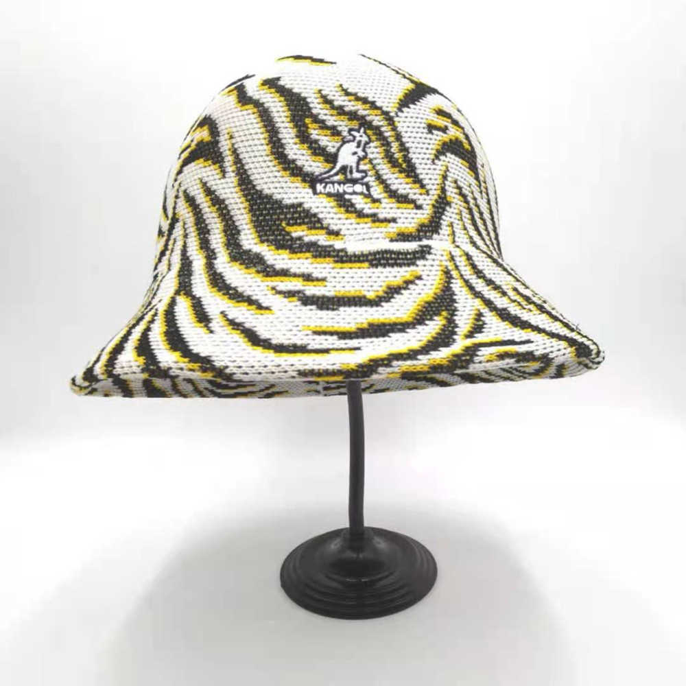 Kangaroo Fisherman Hat Men and Women Kangol New Leopard Pattern Tiger Dome Basin Frog Designer Q0703, Blue;gray
Kangaroo Fisherman Hat Men and Women Kangol New Leopard Pattern Tiger Dome Basin Frog Designer Q0703, Blue;gray