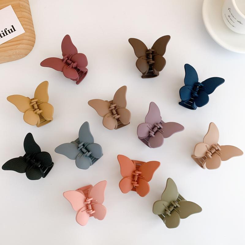 Hair Clips & Barrettes Wholesale Selling Cute Medium Matte Pure Color Butterfly Decorative Accessories Plastic Claw For Women Girls, Golden;silver
Hair Clips & Barrettes Wholesale Selling Cute Medium Matte Pure Color Butterfly Decorative Accessories Plastic Claw For Women Girls, Golden;silver