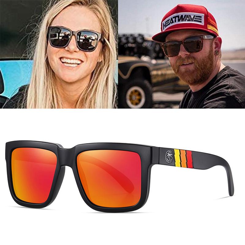 Outdoor Eyewear Mirrored Polarized Lens Heat Wave Sunglasses Men Sport Goggle Uv400 Protection With Case
Outdoor Eyewear Mirrored Polarized Lens Heat Wave Sunglasses Men Sport Goggle Uv400 Protection With Case