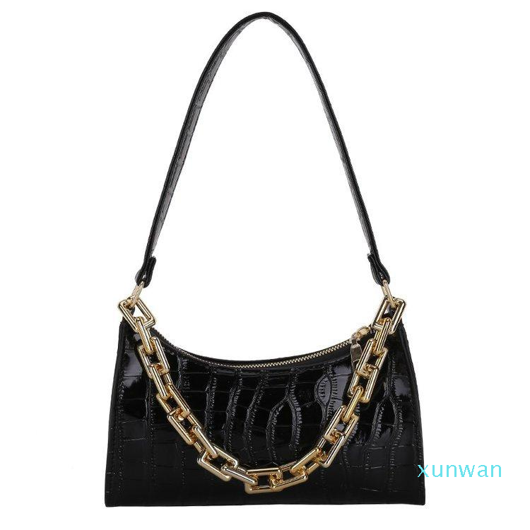 Evening Bags Designer Handbags 2021 Summer Women PU Glossy Baguette Bag One Shoulder Hand Single, Dark brown
Evening Bags Designer Handbags 2021 Summer Women PU Glossy Baguette Bag One Shoulder Hand Single, Dark brown