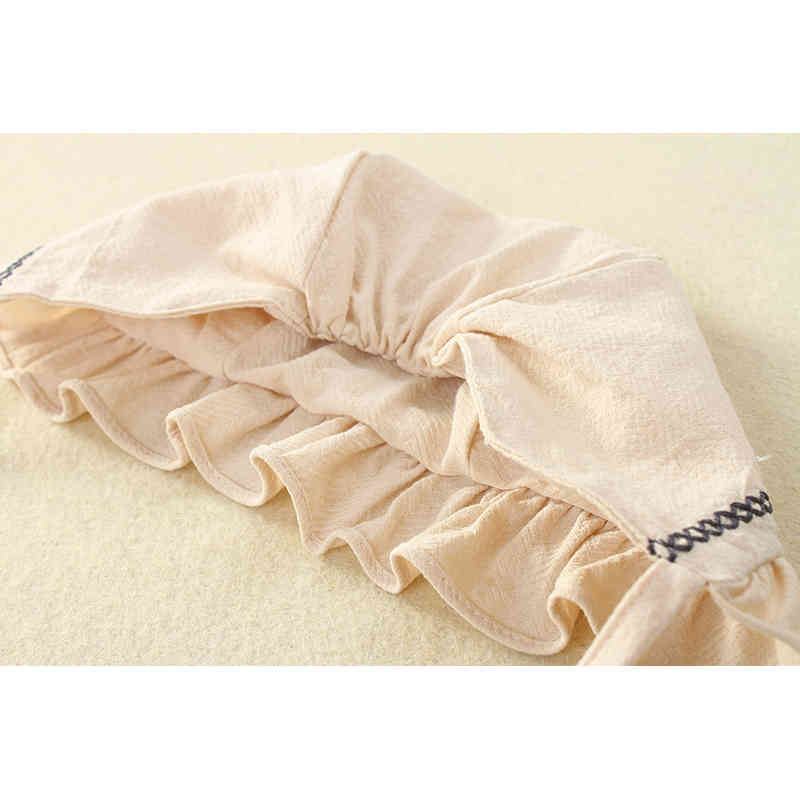 Spring born Baby Girls Long Sleeve Embroider Rompers And Hat Clothes Autumn Toddler Jumpsuits 210429