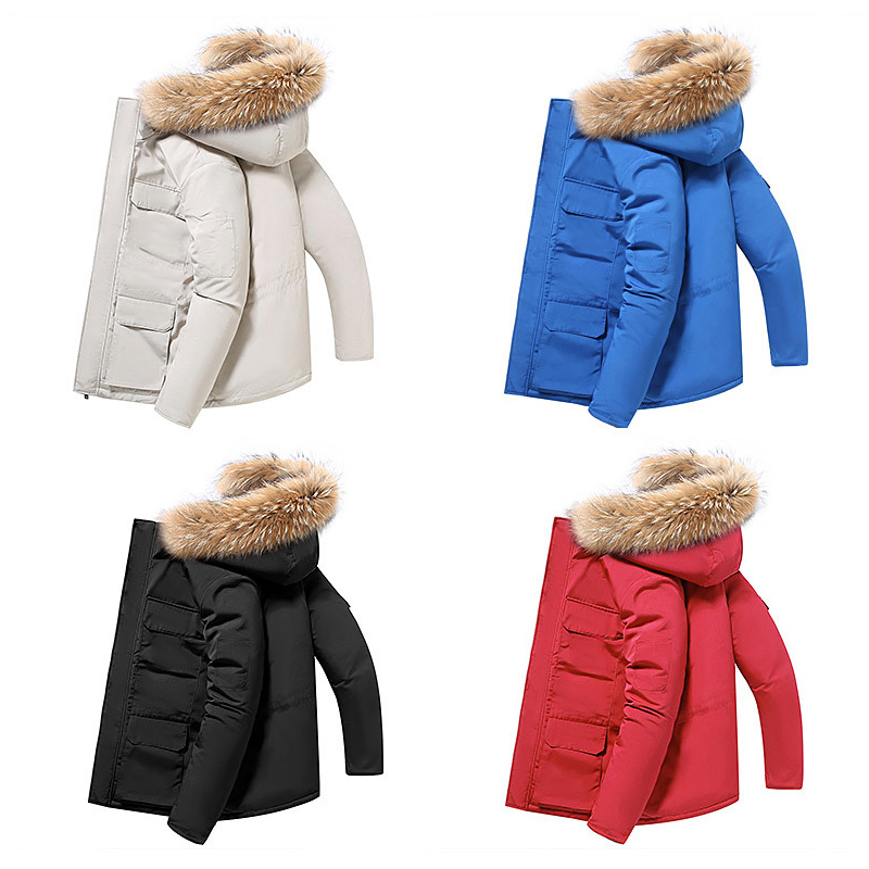 Newarrivals 4 Colors Goose Down Parkas Designer Jacket Outerwear Big Fur Hooded Fourrure Manteau Brand Down Coat S-3XL, Black
Newarrivals 4 Colors Goose Down Parkas Designer Jacket Outerwear Big Fur Hooded Fourrure Manteau Brand Down Coat S-3XL, Black