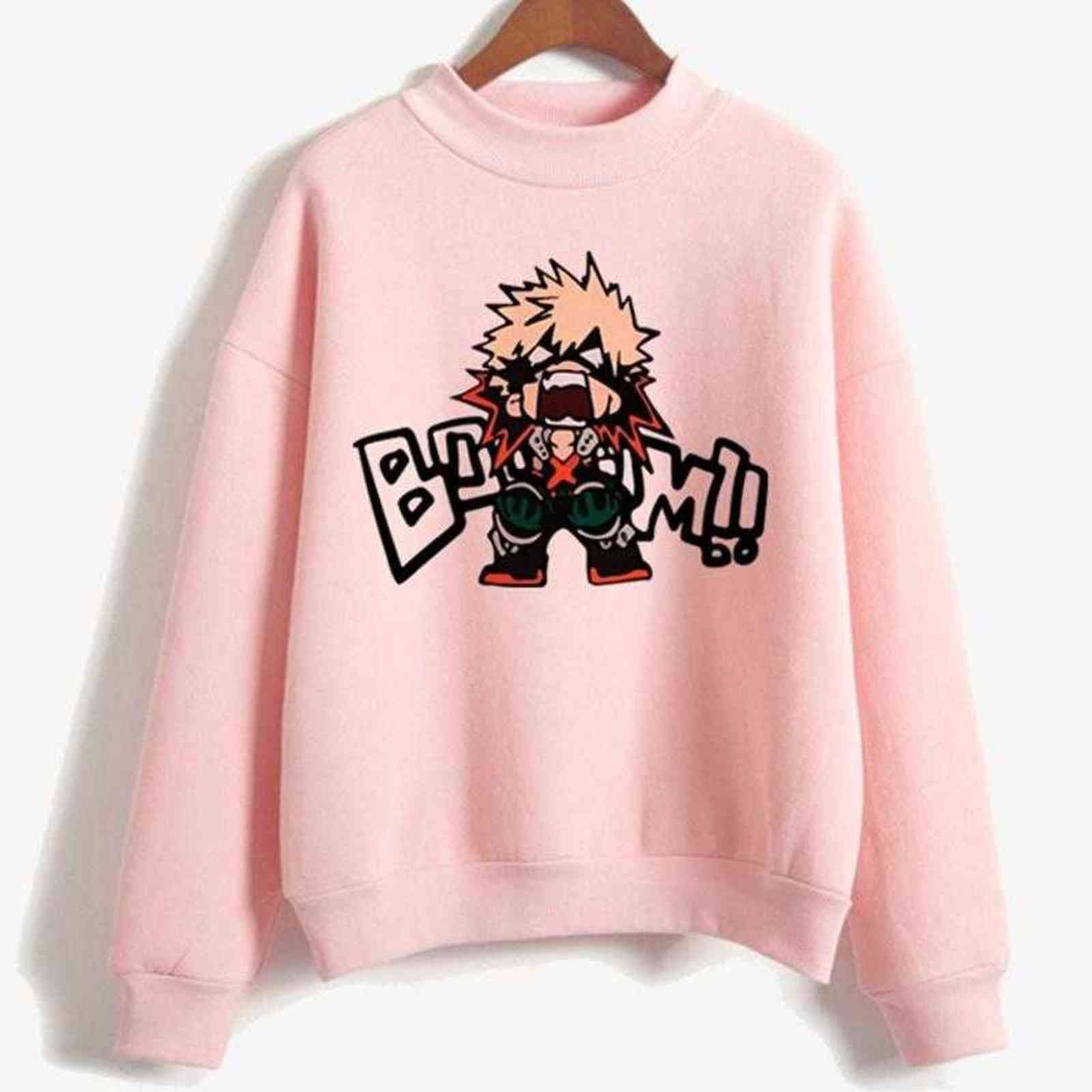 My Hero Academia Katsuki Bakugo Harajuku Hoodies Streetwear Tops Print Sweatshirt Hoodie for Women and Men Y1109, Black
My Hero Academia Katsuki Bakugo Harajuku Hoodies Streetwear Tops Print Sweatshirt Hoodie for Women and Men Y1109, Black