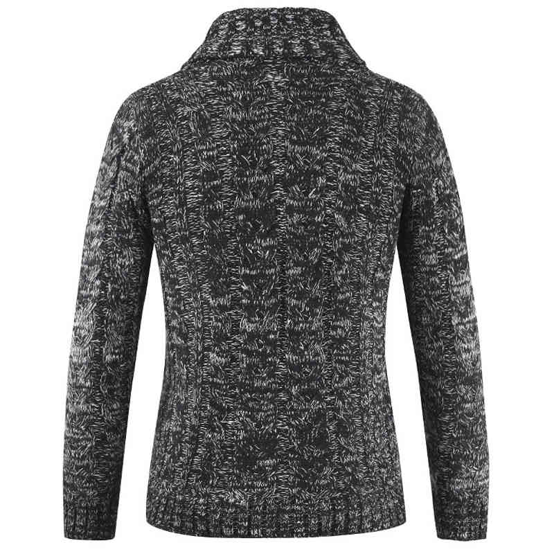 Sweater Male Thick Slim Fit Overcoat Cardigans Knitwear High Quality Winter Korean Style Casual Winter sweater men 210515