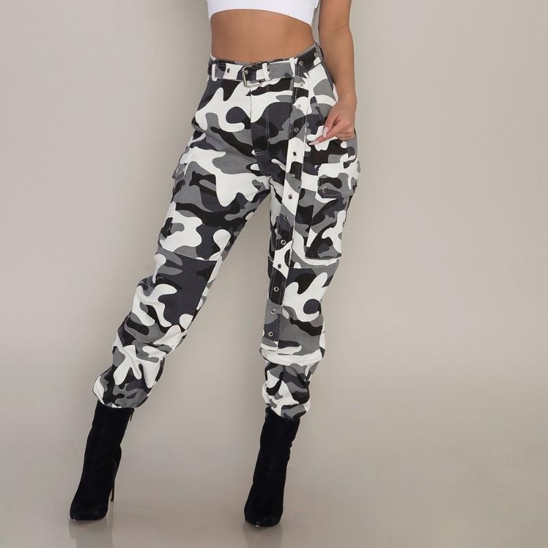 Women's Pants & Capris Autumn Camouflage Overalls Women'scamouflage Print Long Casual Sport Running Cargo High Street Wear Trousers T6, Black;white
Women's Pants & Capris Autumn Camouflage Overalls Women'scamouflage Print Long Casual Sport Running Cargo High Street Wear Trousers T6, Black;white