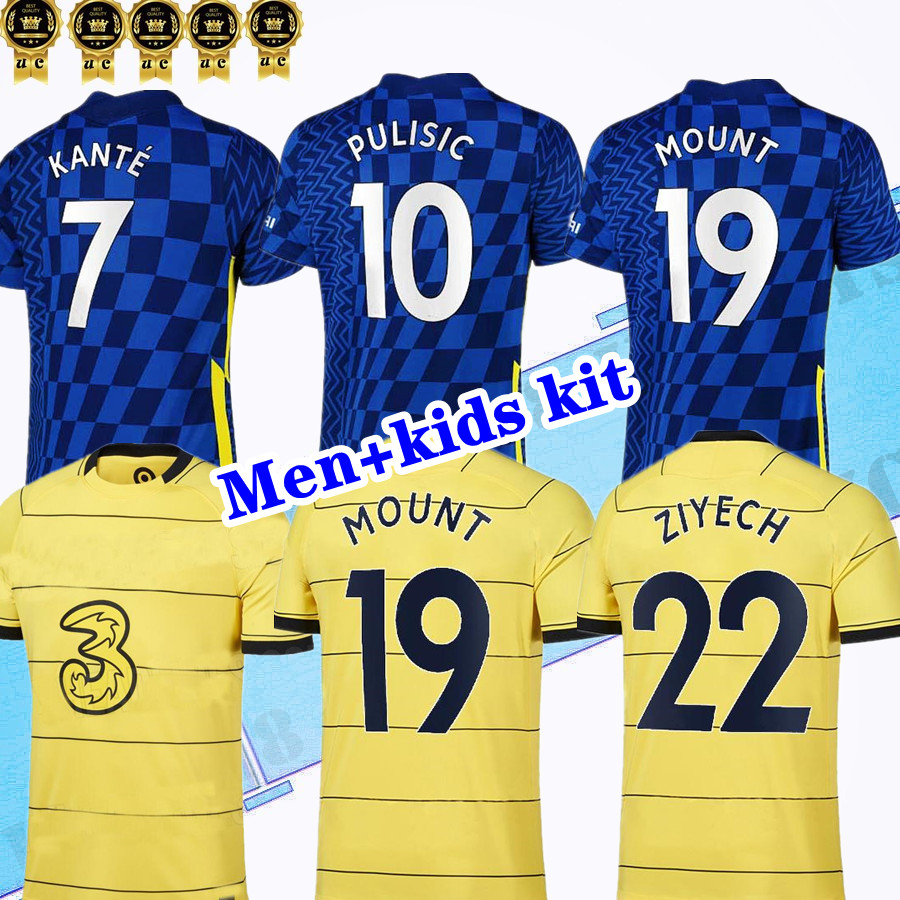Size:S-3XL 21 22 CHIL home Soccer Jerseys KANTE MOUNT WERNER HAVERTZ WELL CHE Blue Legion 2021 2022 PULISIC away yellow Football Shirt Men Kids set Kits, Kids kit home
Size:S-3XL 21 22 CHIL home Soccer Jerseys KANTE MOUNT WERNER HAVERTZ WELL CHE Blue Legion 2021 2022 PULISIC away yellow Football Shirt Men Kids set Kits, Kids kit home