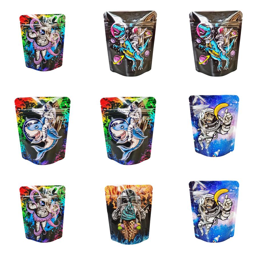 Space Astronaut Mylar Bags 3.5g 5 Design Smell Proof Pouch Packing Stand Up Pouches Package Zipper Print California Sf jllUgx
Space Astronaut Mylar Bags 3.5g 5 Design Smell Proof Pouch Packing Stand Up Pouches Package Zipper Print California Sf jllUgx