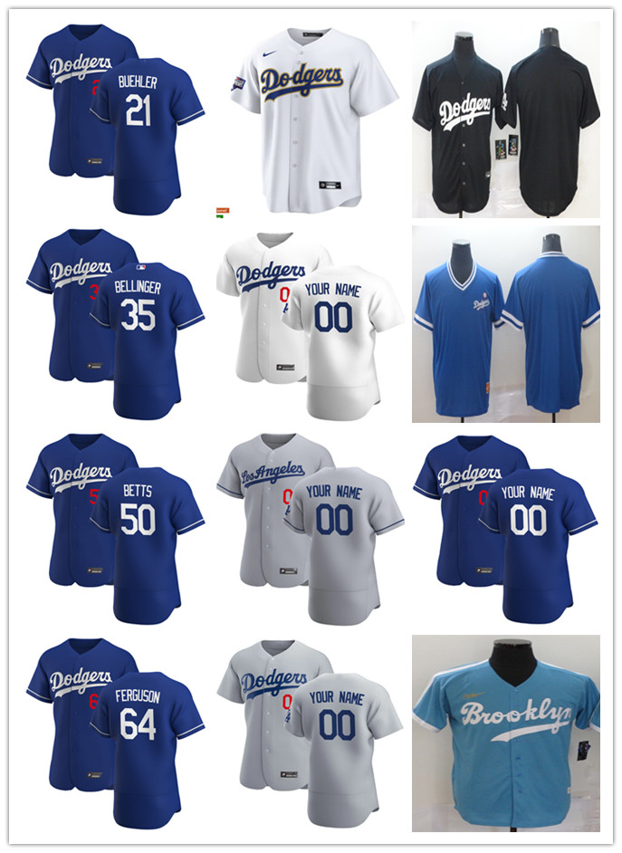 Men Women Youth 35 Cody Bellinger 50 Mookie Betts 21 Walker Buehler 64 Caleb Ferguson Custom Baseball Jersey 2021 Gold Program Blank blue white gray, Blue;black
Men Women Youth 35 Cody Bellinger 50 Mookie Betts 21 Walker Buehler 64 Caleb Ferguson Custom Baseball Jersey 2021 Gold Program Blank blue white gray, Blue;black