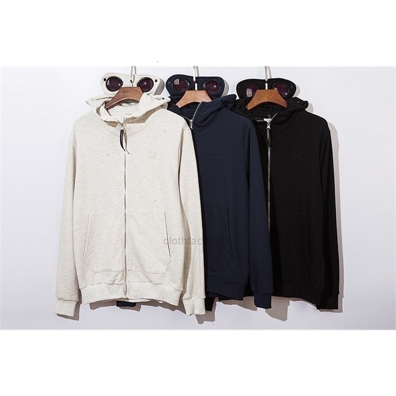 New fashion CP classic embroidery cardigan zipper glasses hooded sweater coatXHGGK9, Black
New fashion CP classic embroidery cardigan zipper glasses hooded sweater coatXHGGK9, Black