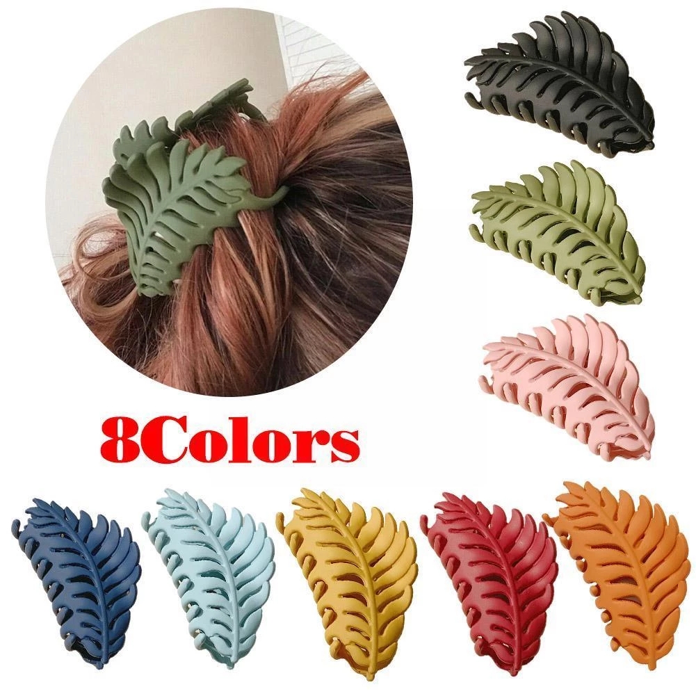 Hair Clips Large Leaf Hair Claw Clip Back Head Bathing Girls For Women Hair Hair Headwear Accessories Shark Plate Clip
Hair Clips Large Leaf Hair Claw Clip Back Head Bathing Girls For Women Hair Hair Headwear Accessories Shark Plate Clip