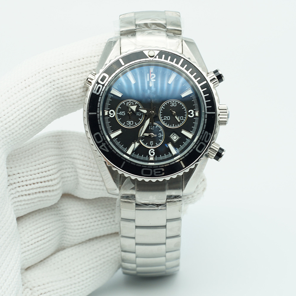 Bezel Planet Meter Black Dial Watch 44mm Quartz Chronograph Ocean Diver 600m Stainless Steel Glass Back Sports Sea Mens Watches, Only for extra payment
Bezel Planet Meter Black Dial Watch 44mm Quartz Chronograph Ocean Diver 600m Stainless Steel Glass Back Sports Sea Mens Watches, Only for extra payment