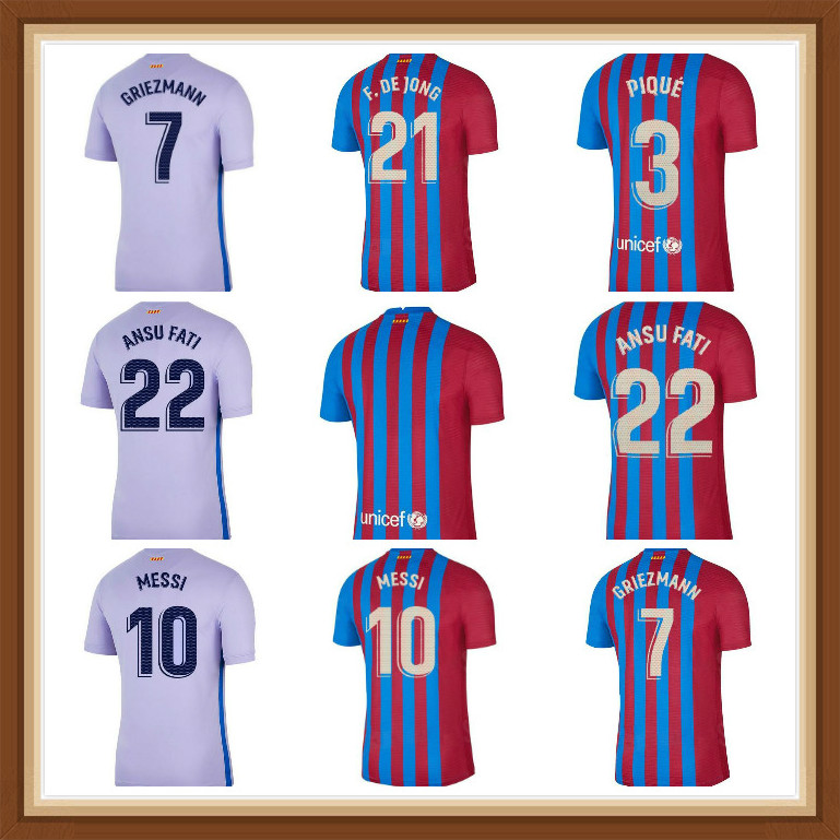 21 22 GRIEZMANN soccer jersey 2021 2022 MESSI ANSU FATI camiseta futbol DE JONG Maillots thailand football shirt 4th, Red
21 22 GRIEZMANN soccer jersey 2021 2022 MESSI ANSU FATI camiseta futbol DE JONG Maillots thailand football shirt 4th, Red