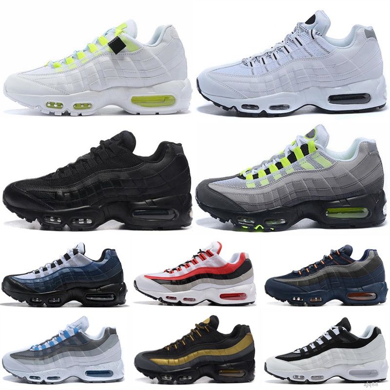 OG X 20th 95 Anniversary Men Casual Shoes Triple Black Neon Solar Red Designer Sole Grey Blue Trainers, Color 9
OG X 20th 95 Anniversary Men Casual Shoes Triple Black Neon Solar Red Designer Sole Grey Blue Trainers, Color 9
