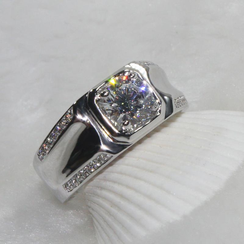 Cluster Rings 14K White Gold Men Ring 1ct D Color Excellent Cut Moissanite Jewellery Luxury Style Engagement Anniversary Gift, Golden;silver
Cluster Rings 14K White Gold Men Ring 1ct D Color Excellent Cut Moissanite Jewellery Luxury Style Engagement Anniversary Gift, Golden;silver
