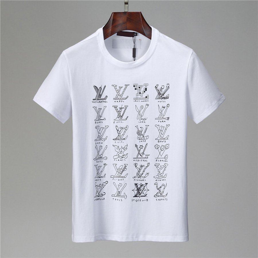 Summer Mens Woman Design T Shirts Black White Red Fashion Fashion Letter T Shirts Tops Men and Women Casual Shirt M-3XL, White;black
Summer Mens Woman Design T Shirts Black White Red Fashion Fashion Letter T Shirts Tops Men and Women Casual Shirt M-3XL, White;black