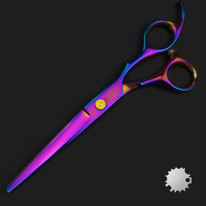 Hair Scissors 6.0 Japan Color Professional Hairdressing Shears Barber Accessories