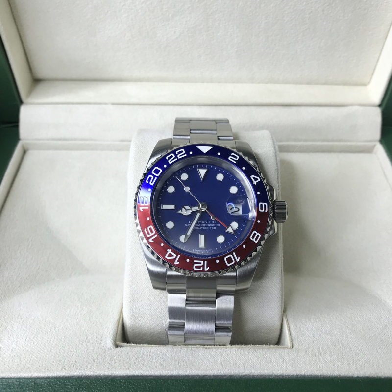 High Quality luxury watches Ceramic bezel Blue dial sapphire Automatic self-winding box 904L waterproof Luminous, Slivery;brown
High Quality luxury watches Ceramic bezel Blue dial sapphire Automatic self-winding box 904L waterproof Luminous, Slivery;brown