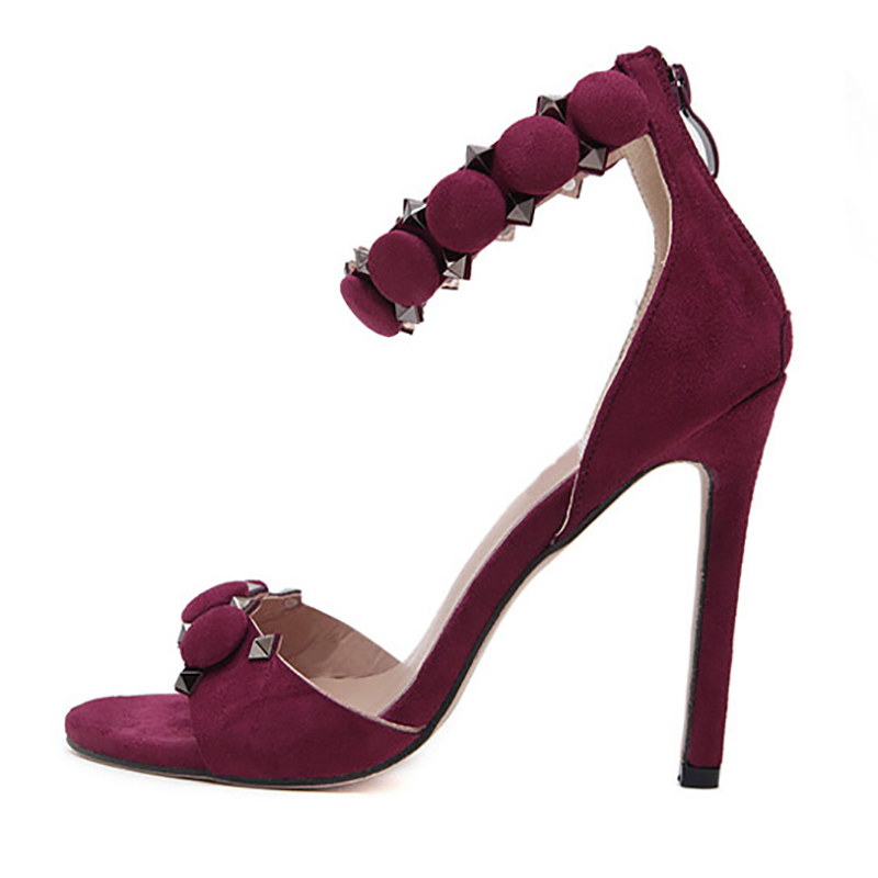 2018 new thin heel women shoes high heels sandals party shoes summer sandals women pumps Y200620