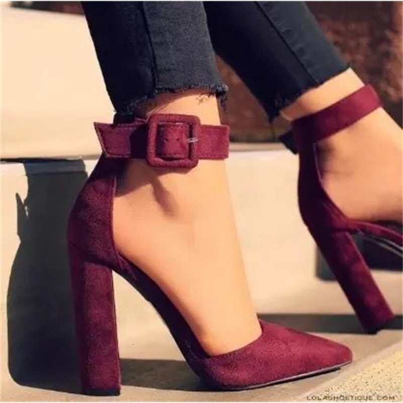 Sandals Women Autumn Spring Pumps Modern Classic Chunky High Heel Pointed Toe Ankle Buckle OL Office Shoes Plus Size 43 P9LQ, Black
Sandals Women Autumn Spring Pumps Modern Classic Chunky High Heel Pointed Toe Ankle Buckle OL Office Shoes Plus Size 43 P9LQ, Black