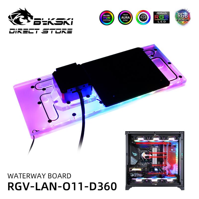 Fans & Coolings Bykski Waterway Board Reservoir Watercooling System Water Tank Acrylic Tranperant For LIANLI O11 PC Cooler ARGB RGV-LAN-O11-
Fans & Coolings Bykski Waterway Board Reservoir Watercooling System Water Tank Acrylic Tranperant For LIANLI O11 PC Cooler ARGB RGV-LAN-O11-