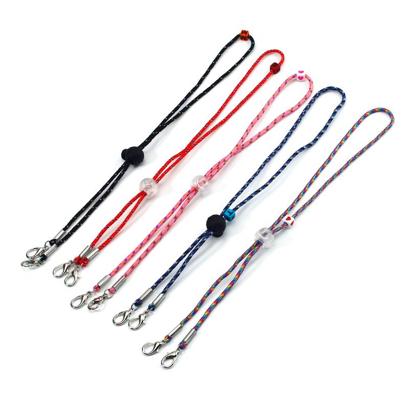 Adjustable Paracord Ropes Facemask Lanyard Versatility Anti Lost Face Cover Protection Holder Chain Initial Heart Ear Saver Chains
Adjustable Paracord Ropes Facemask Lanyard Versatility Anti Lost Face Cover Protection Holder Chain Initial Heart Ear Saver Chains