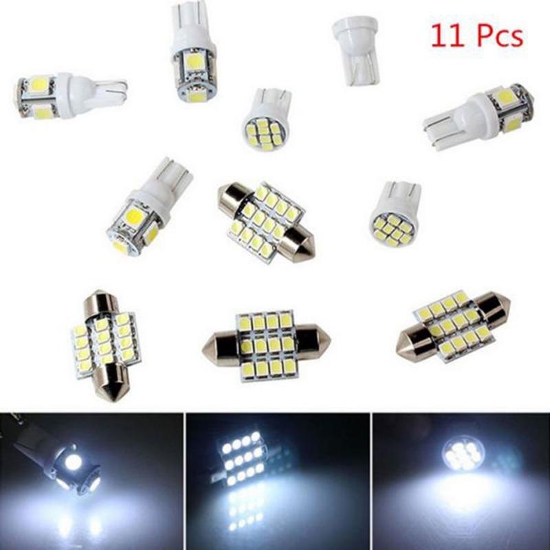 Car Headlights 11 Pcs White LED Light 921 6428 6430 194 W5W T10 5/8SMD& 31mm Bulb Lamp For Daytime Running Signal Dome
Car Headlights 11 Pcs White LED Light 921 6428 6430 194 W5W T10 5/8SMD& 31mm Bulb Lamp For Daytime Running Signal Dome