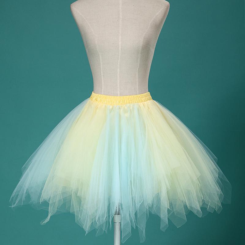 Skirts Women Multicolour Mesh Tulle Skirt Princess Elastic Adult Short Tutu Clothing Womens Faldas Summer 2021
Skirts Women Multicolour Mesh Tulle Skirt Princess Elastic Adult Short Tutu Clothing Womens Faldas Summer 2021