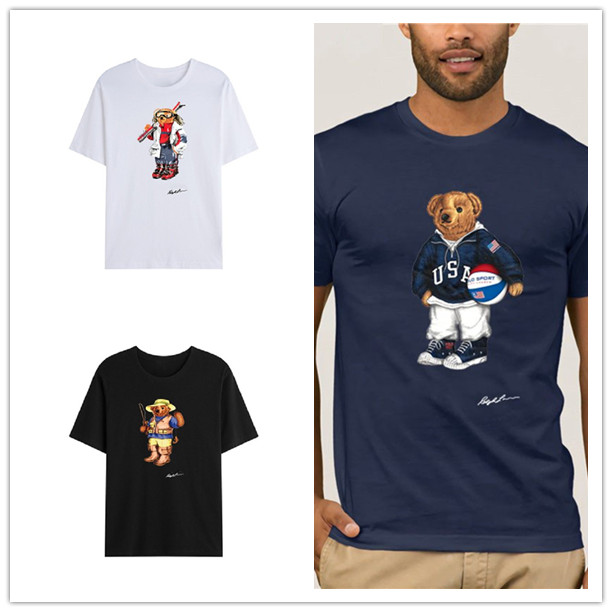 wholesale high quality Summer short-sleeved bear t-shirt polo shirt pattern 100% cotton loose print casual wear, 304
wholesale high quality Summer short-sleeved bear t-shirt polo shirt pattern 100% cotton loose print casual wear, 304