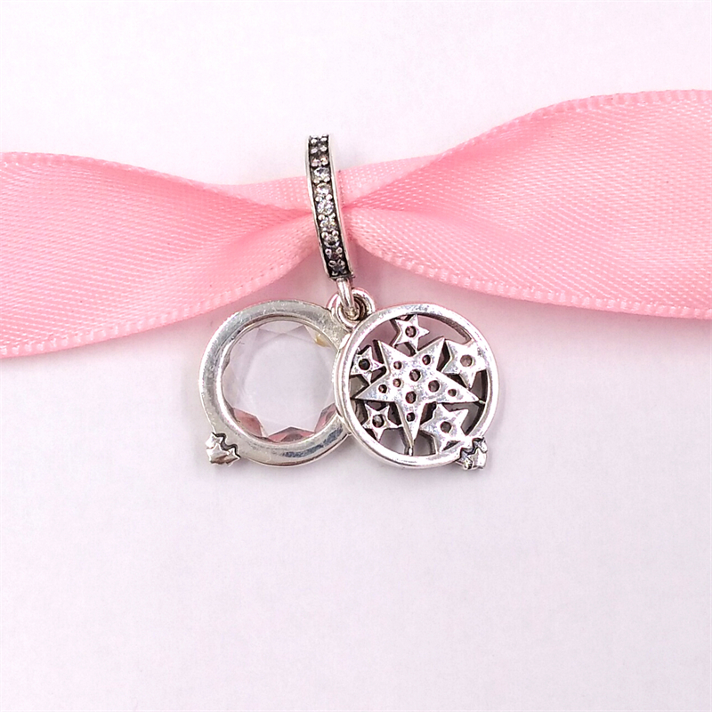 Authentic 925 Sterling Silver Beads Magnified Star Double Dangle Charm Charms Fits European Pandora Style Jewelry Bracelets & Necklace 799640C01
Authentic 925 Sterling Silver Beads Magnified Star Double Dangle Charm Charms Fits European Pandora Style Jewelry Bracelets & Necklace 799640C01