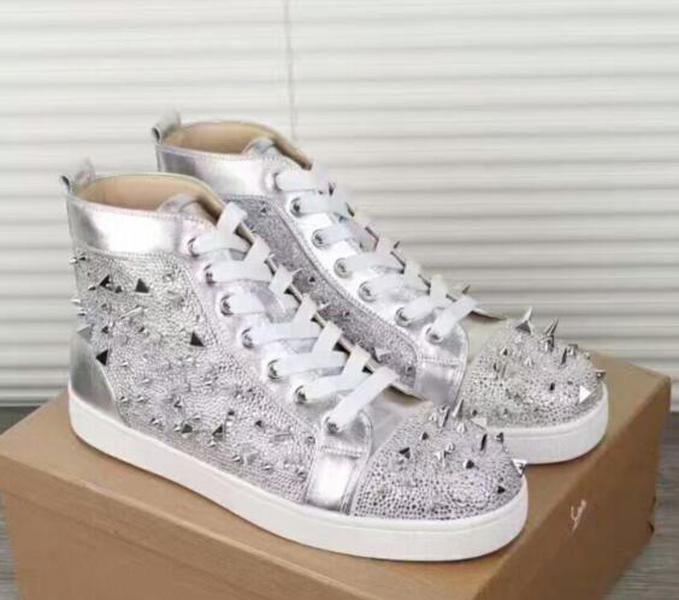 Designers Louboutin Christian luxurys wholesale new Cheap red bottom sneakers for men sneakers high top with black suede fas IrA, Blue
Designers Louboutin Christian luxurys wholesale new Cheap red bottom sneakers for men sneakers high top with black suede fas IrA, Blue
