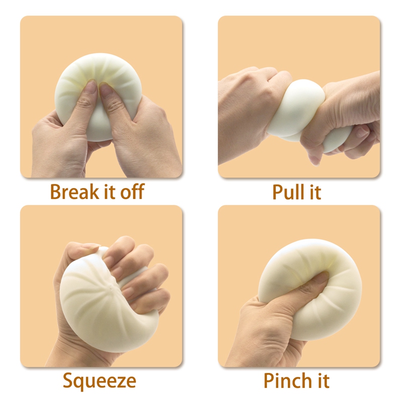 Fidget Toys Squeeze Antistress Steamer Of Steamed Stuffed Bun Toy Squishy Squishies Cute Prank Mochi Funny Stress Reliever Venting Joking Gift 0683