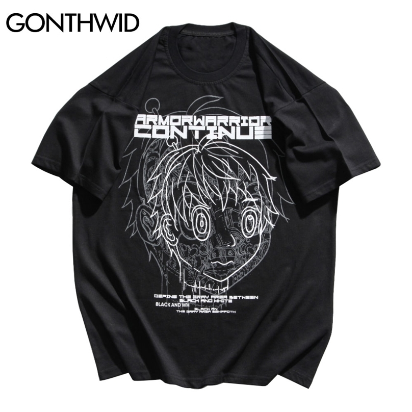 Tees Shirts Harajuku Japanese Boy Casual Cotton Tshirts Hip Hop Streetwear T-Shirts Men Fashion Short Sleeve Loose Tops 210602, White 
Tees Shirts Harajuku Japanese Boy Casual Cotton Tshirts Hip Hop Streetwear T-Shirts Men Fashion Short Sleeve Loose Tops 210602, White