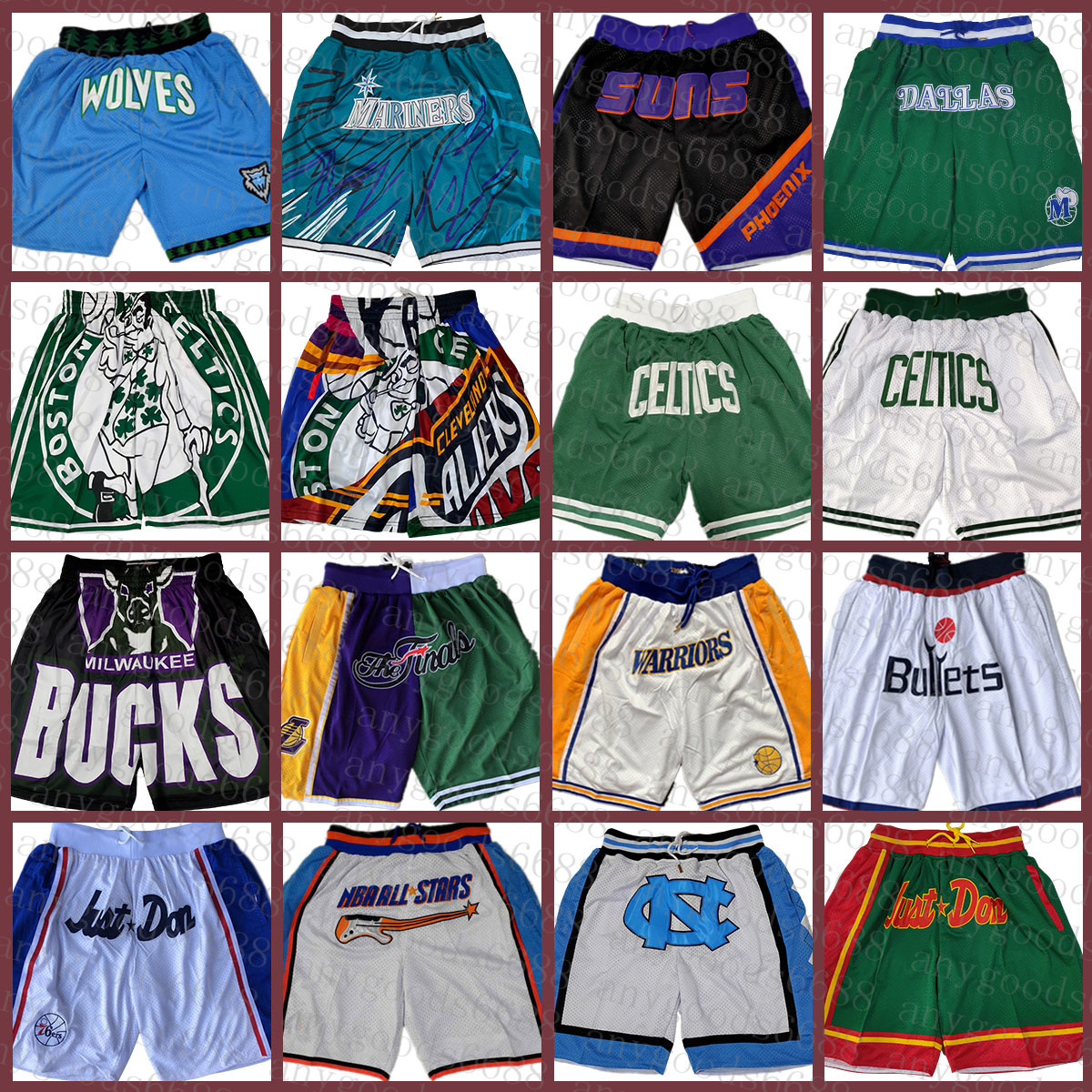 BostonCelticsJersey Basketball Shorts Just DON ClevelandCavaliersNew Pocket Shorts PortlandTrailBlazerBrooklynNetJersey, Just shorts
BostonCelticsJersey Basketball Shorts Just DON ClevelandCavaliersNew Pocket Shorts PortlandTrailBlazerBrooklynNetJersey, Just shorts