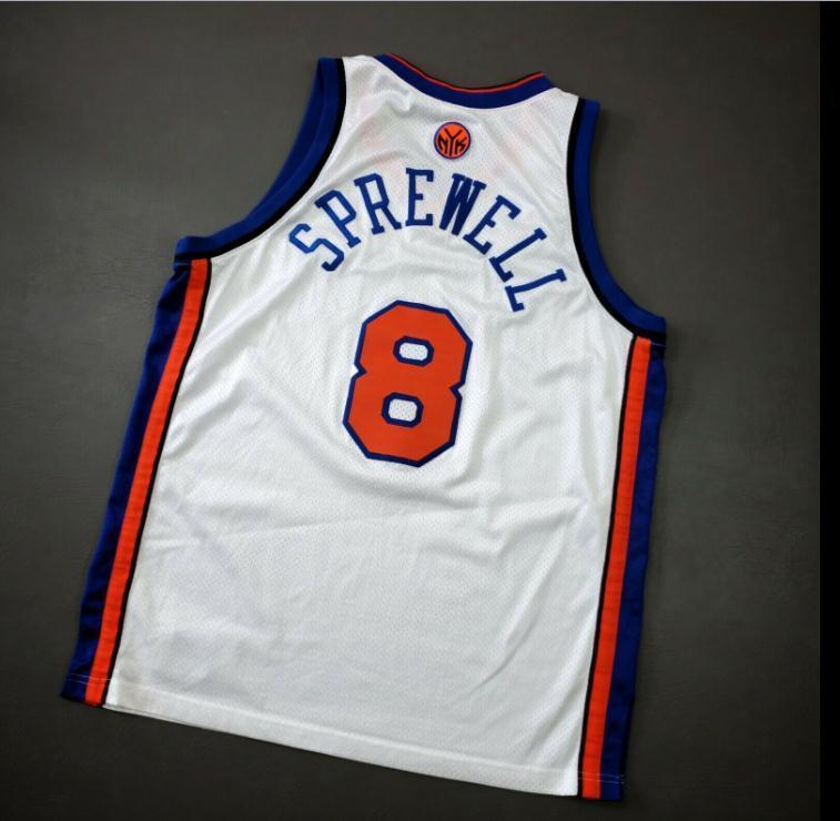 Custom Men Youth women Vintage Latrell Sprewell College Basketball Jersey Size S- or custom any name or number jersey, White women s-2xl
Custom Men Youth women Vintage Latrell Sprewell College Basketball Jersey Size S- or custom any name or number jersey, White women s-2xl