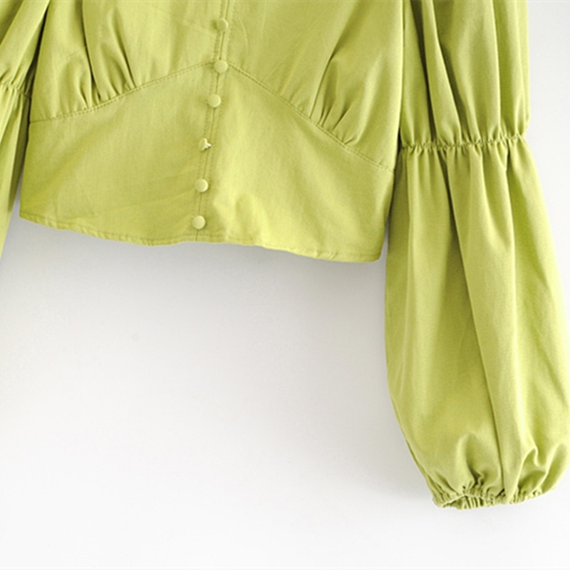 beauty Fashion Blogger Style Off Shoulder Short Shirts Women Casual Chic Pleated Fold Tops Female Chaqueta De Moda 210514