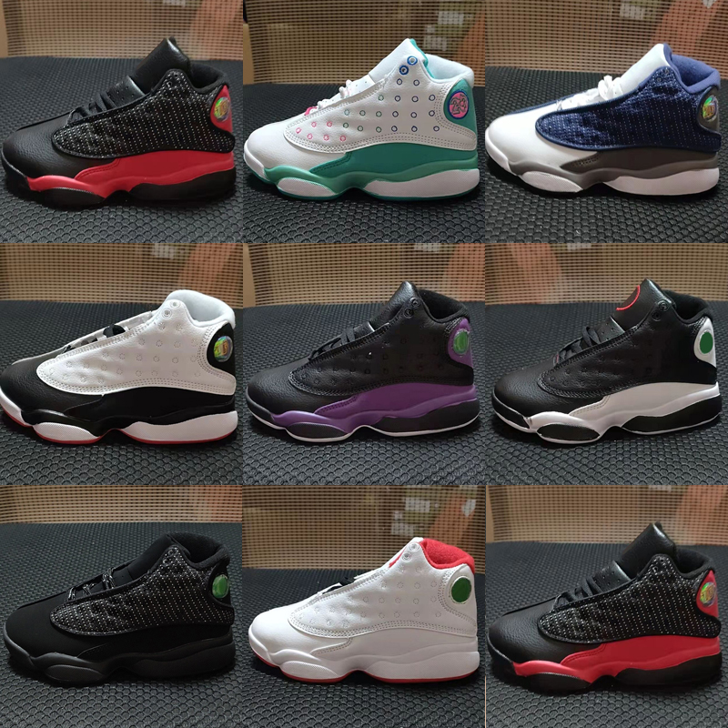 Kids 13 13s Basketball Shoes Children Boy Girl Bred Chicago Flint Pink Sports Sneakers Kids Xmas Birthday Gift size 28-35, As photo 1
Kids 13 13s Basketball Shoes Children Boy Girl Bred Chicago Flint Pink Sports Sneakers Kids Xmas Birthday Gift size 28-35, As photo 1