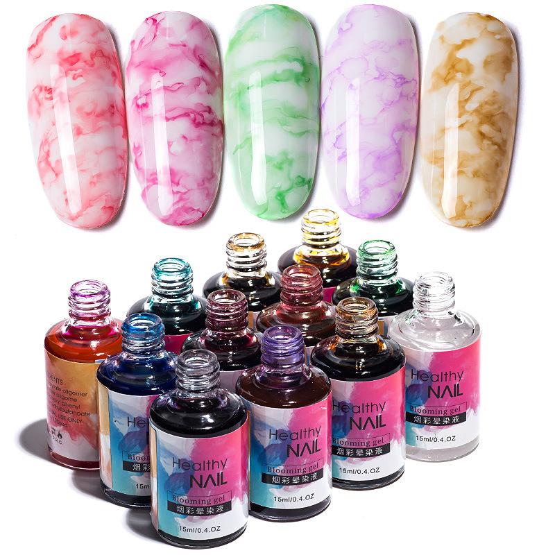 Nail Gel 15ML Color Blooming Polish Marbling All For Nails Art Manicure Glue Permanent Varnishes, 04
Nail Gel 15ML Color Blooming Polish Marbling All For Nails Art Manicure Glue Permanent Varnishes, 04