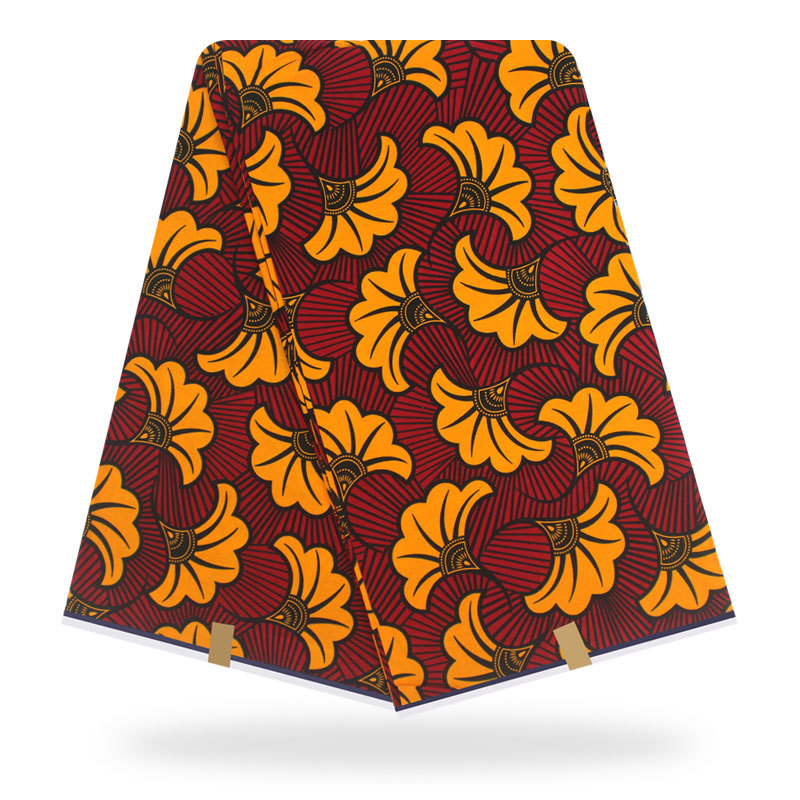 African Original Wax 100% Cotton Fabrics African Wax Print Fabric Latest Wax Fabric 6yards African Fabric 210408
