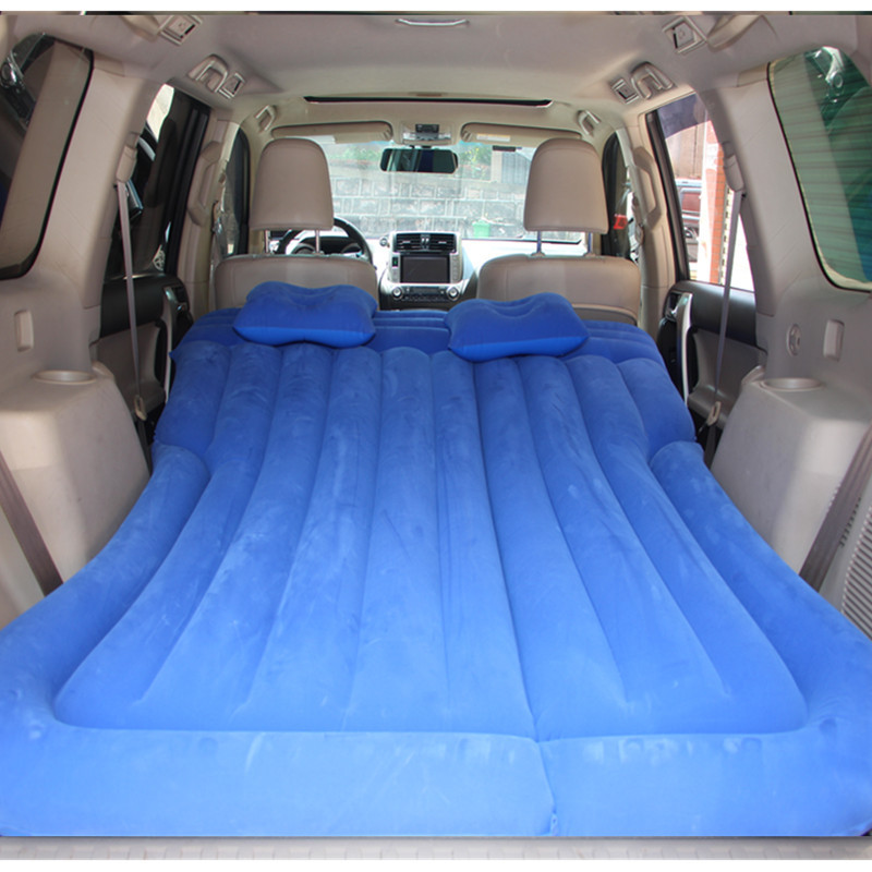 Car Inflatable Bed Air Mattress Universal SUV Car Travel Sleeping Pad Outdoor Camping Mat Child Rear Exhaust Pad Rear Seat
