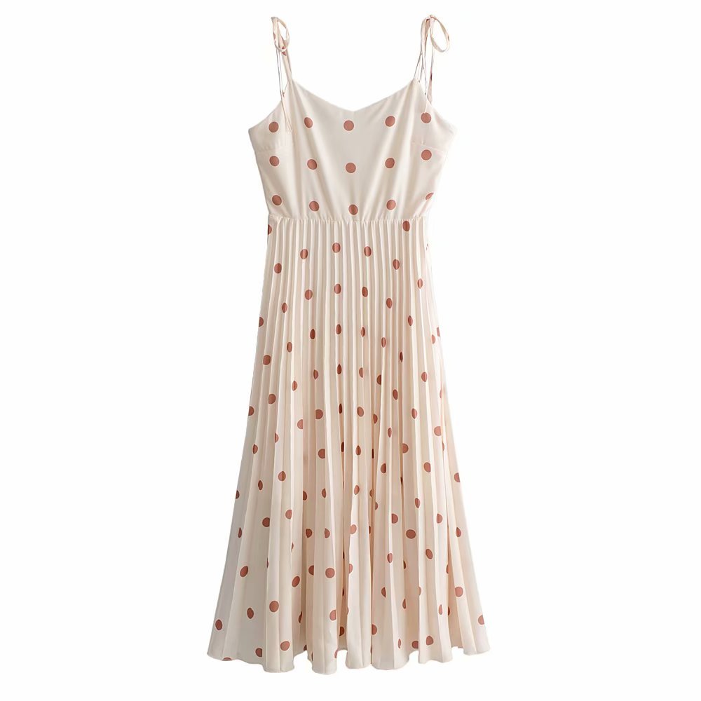 Summer Women Dress Sweet Chic Polka Dot Beach Dress Sundress Sexy Cute Girls Strap Long Dress Casual Streetwear Outfit Vestidos 210520, Blue
Summer Women Dress Sweet Chic Polka Dot Beach Dress Sundress Sexy Cute Girls Strap Long Dress Casual Streetwear Outfit Vestidos 210520, Blue