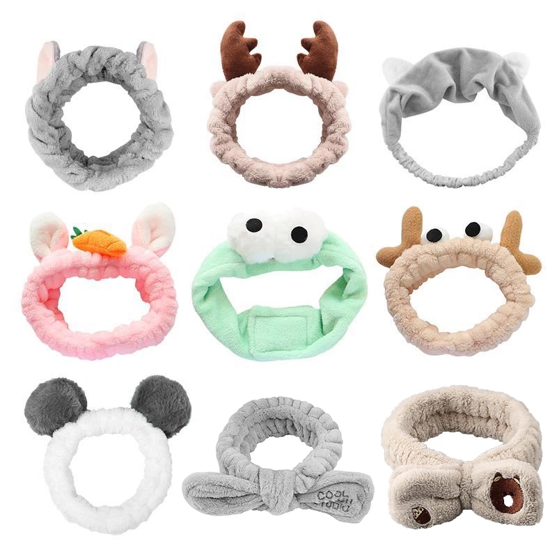 93 Style Elasticity Coral Fleece Bow Headbands Girls Cute animals Hair Band Women Face washing makeup Headwear Accessories
93 Style Elasticity Coral Fleece Bow Headbands Girls Cute animals Hair Band Women Face washing makeup Headwear Accessories