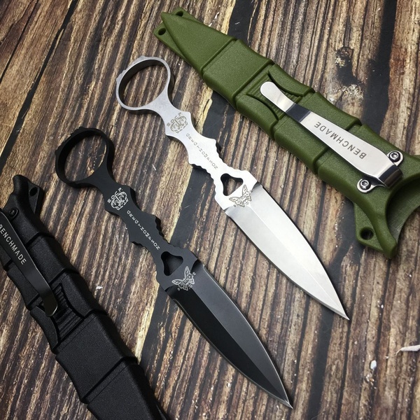 BM 176 Ninja Kunai Tactical Throwing Knife Survival Combat Fixed Blade Daggers with Sheath
BM 176 Ninja Kunai Tactical Throwing Knife Survival Combat Fixed Blade Daggers with Sheath