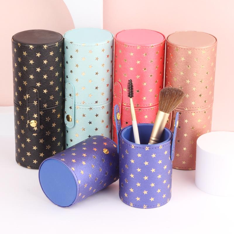 Makeup Brushes Star Series Brush Bucket Waterproof PU Beauty Storage Pack Box Tools
