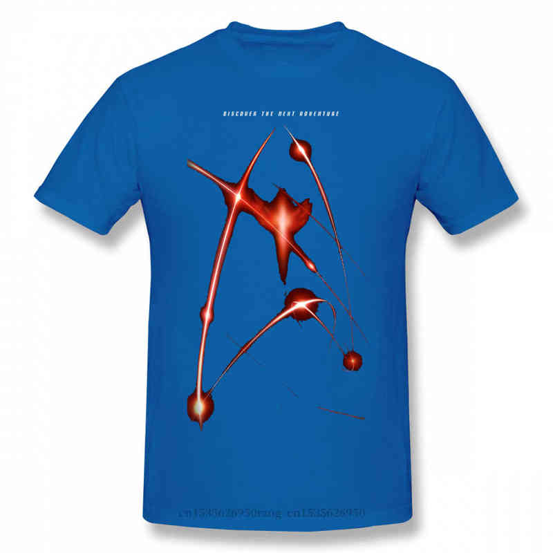 Men Clothing Star Trek Science FictionTV Series Homme T-Shirt Discovery Season 2 Premier Poster Streetwear Short Sleeve G0113